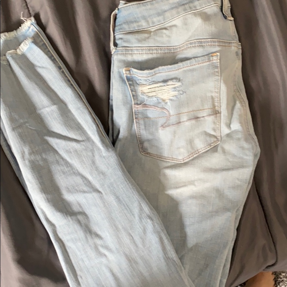 AE distressed jeans